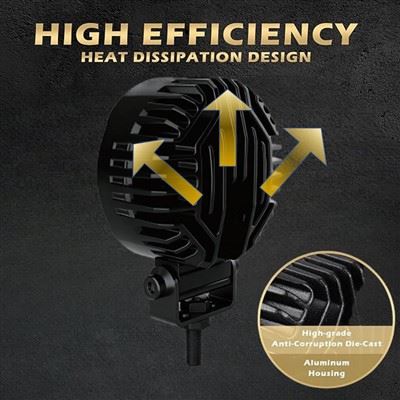 Black Lens Flood Work Light factory
